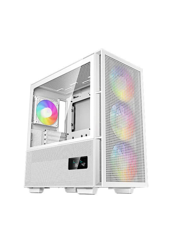DeepCool CH560 DIGITAL WH White ATX PC Case | R - CH560 - WHAPE4D - G - 1 | - Vektra Computers LLC DeepCool CH560 DIGITAL WH White ATX PC Case | R - CH560 - WHAPE4D - G - 1 | - Vektra Computers LLC